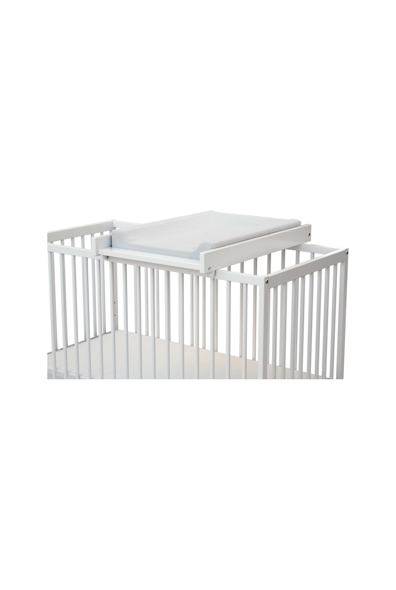 Plan à langer amovible pour lit bébé en bois ESSENTIEL Blanc 1