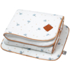 Ensemble coussin et couverture pour berceau et couffin  bleuet, Sevira Kids