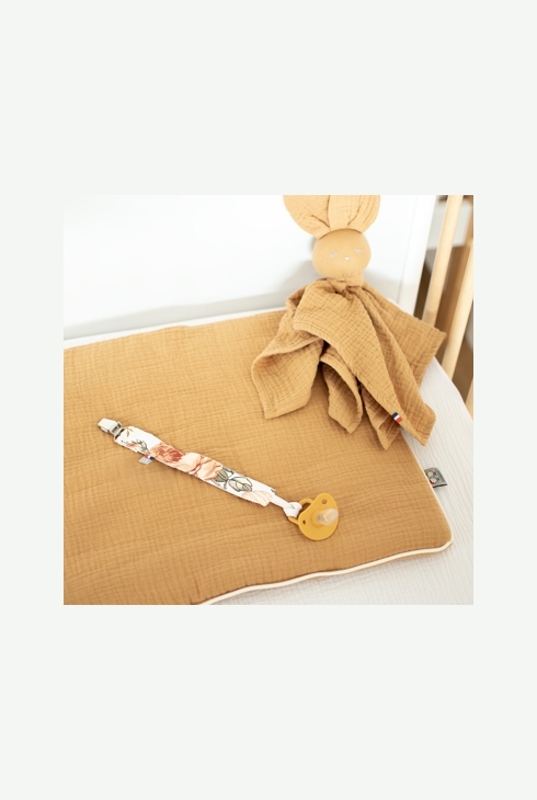 Attache tétine en coton néo vintage, Sevira Kids