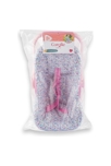 Porte-poupon floral pour poupon de 36 et 42 cm 5