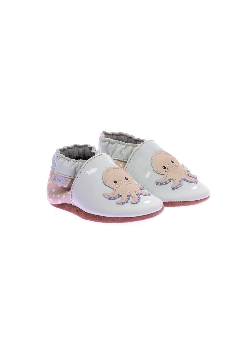 Chaussons cuir Robeez Sweet Octopus 1