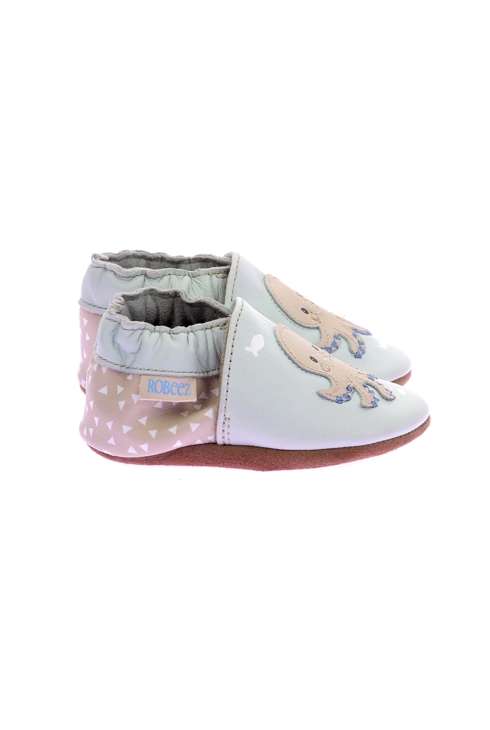 Chaussons cuir Robeez Sweet Octopus