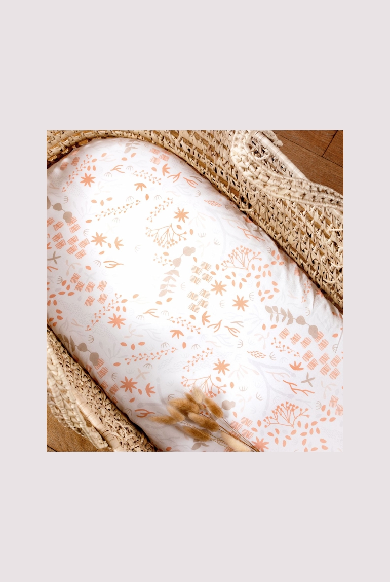 Drap housse Coton Bio pour landau Yukari Douceur 1