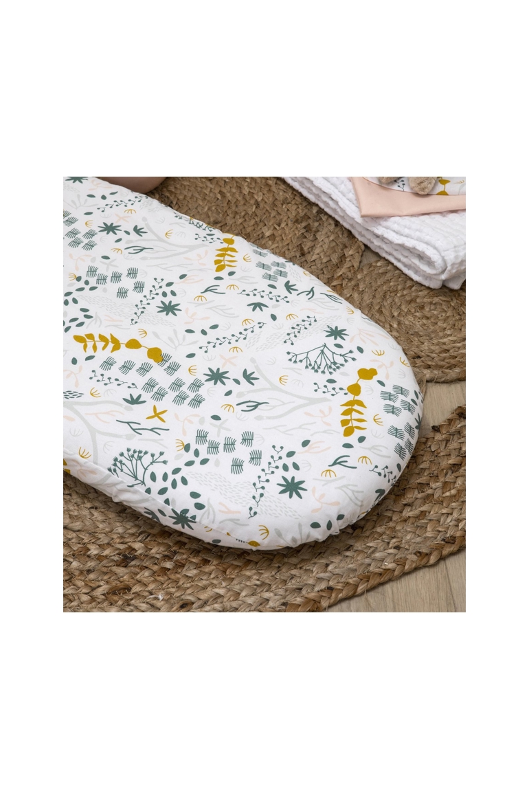 Drap housse Coton Bio pour landau Yukari Douceur 1