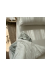 Drap housse bébé Percale de Coton Bio rayé 3