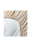 Drap housse bébé Percale de Coton Bio rayé 4