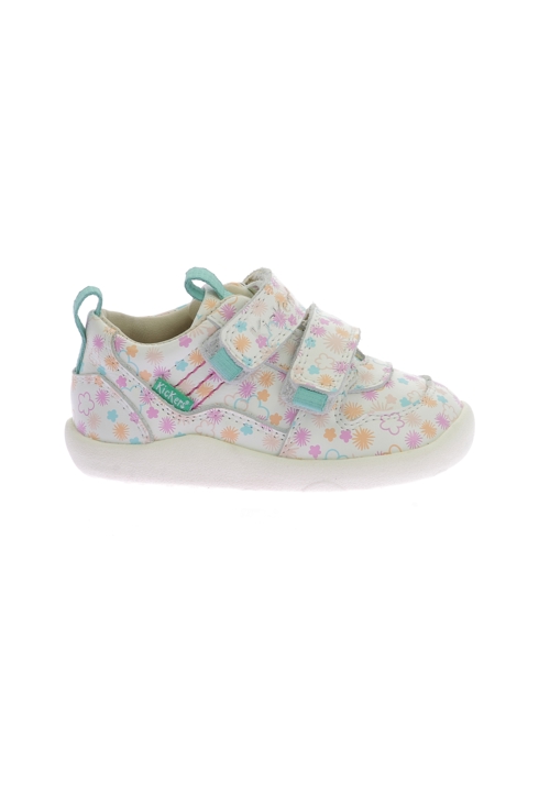Baskets basses cuir Kickers Kick Frapy