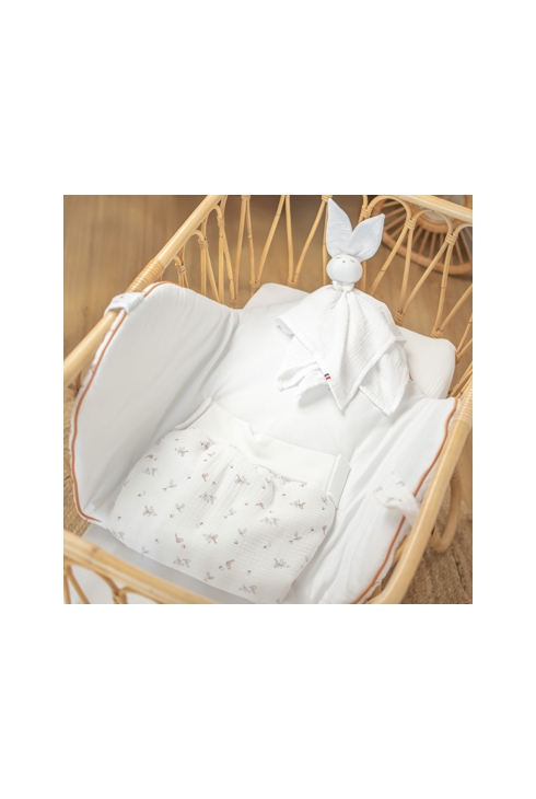 Gigoteuse d'emmaillotage évolutive en gaze de coton melody, Sevira Kids