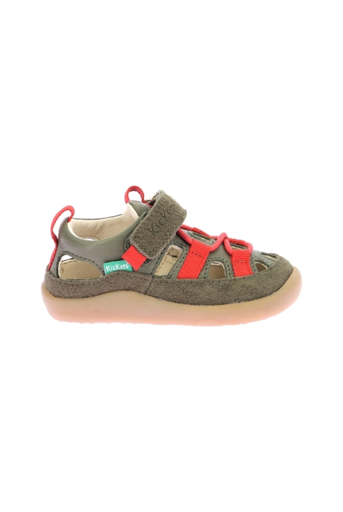 Sandales cuir Kickers Kick Frony