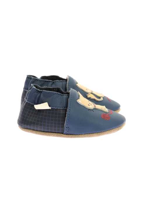 Chaussons cuir Robeez Kitten Day
