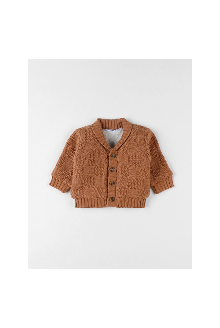 Mantelet En Tricot, Caramel, Noukie's 1