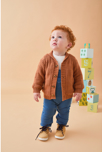 Mantelet En Tricot, Caramel, Noukie's 2