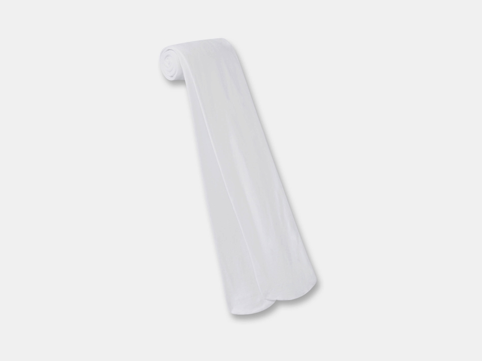 Collants en nylon blanc fille 1