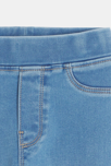Tregging en jean hyper stretch bleu fille 2
