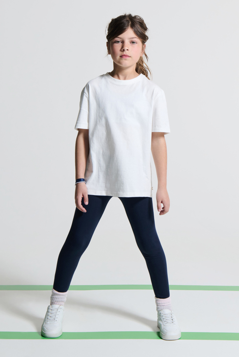 Leggings lisos azul niña 1