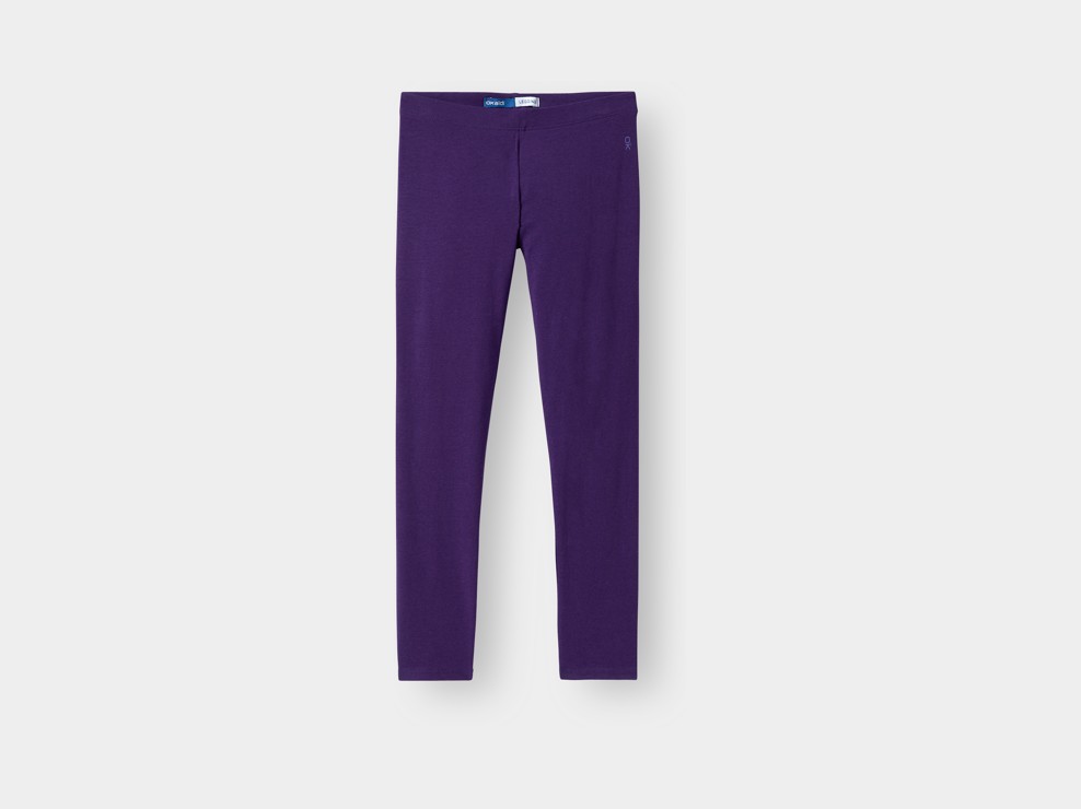 Lila Leggings für Mädchen 1