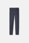 Jegging effet jean bleu fille 2