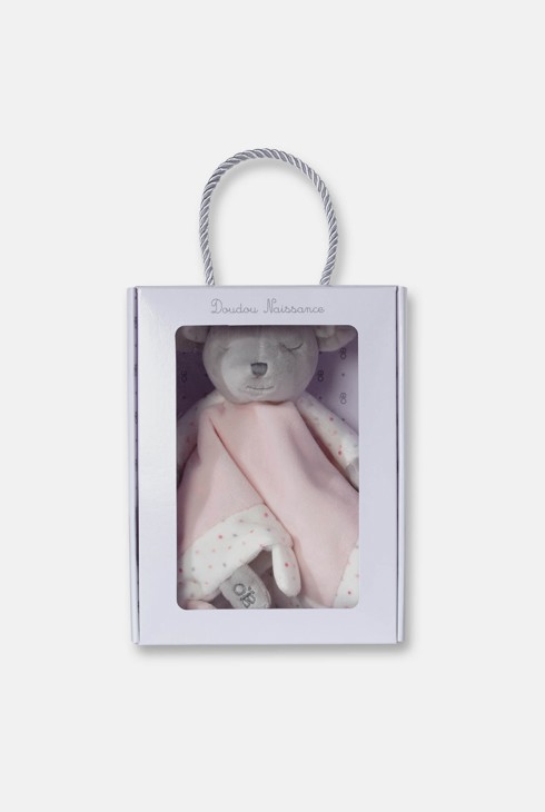 Ploska ninica z marioneto Miška rožnata rojstvo 2