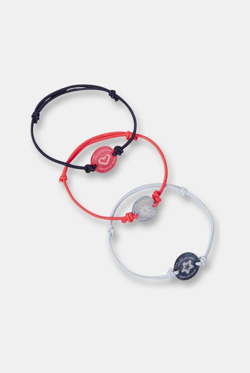Schmuck-Armbänder (3er-Set) Blau Mädchen 1