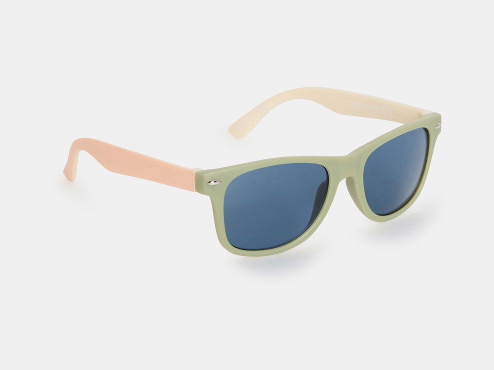 Lunettes de soleil enfant verte garçon 1