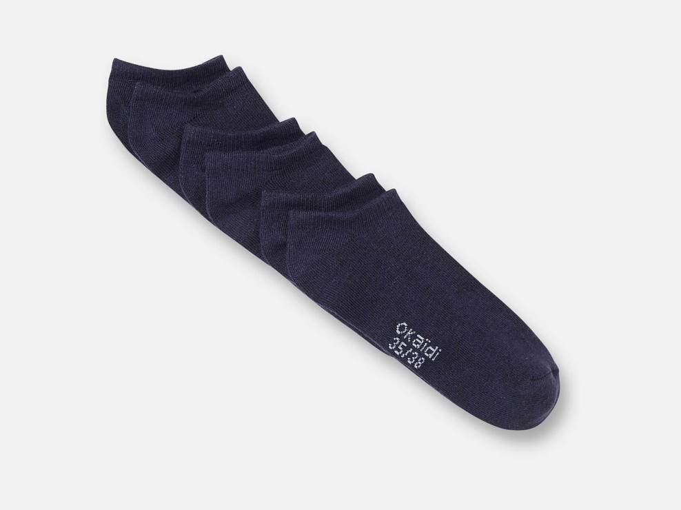 Socquettes unies (Lot de 3) blauw jongen 1