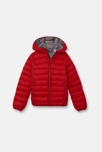 Anorak ligero con capucha rojo niño 1