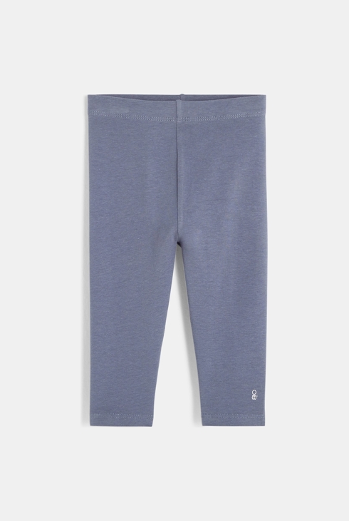 Legging uni gris bébé fille 1