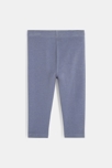 Legging uni gris bébé fille 2