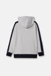 Chaqueta con capucha blanca niño 2