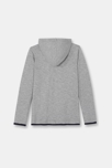 Camiseta con capucha gris niño 2