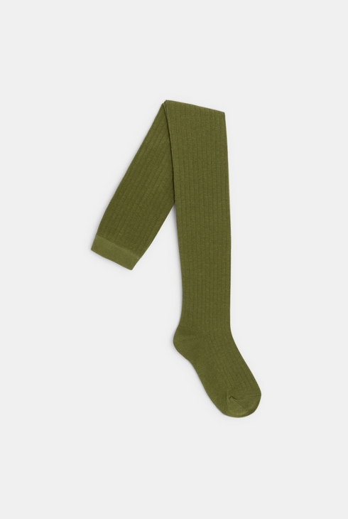 Collants en tricot côtelé fille
