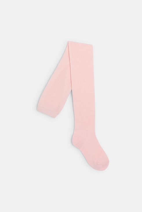 Collants en tricot côtelé fille