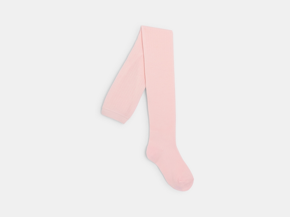 Rippstrick-Strumpfhose Mädchen 1