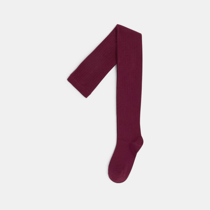 Rippstrick-Strumpfhose Mädchen