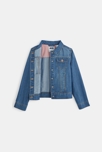 Chaqueta vaquera azul niña 4