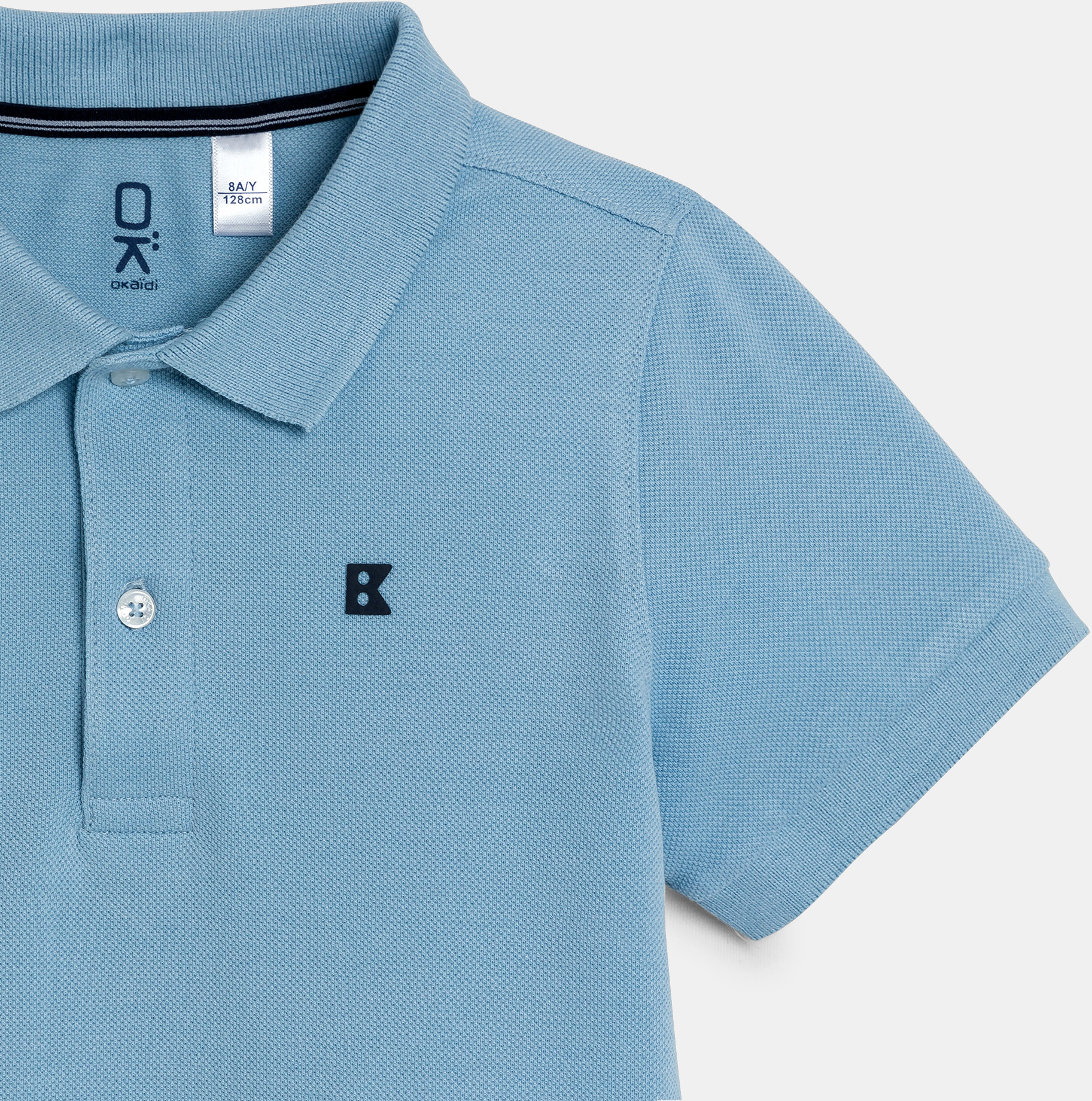 Polo classique bleu garçon