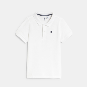 Pique cotton polo shirt 1