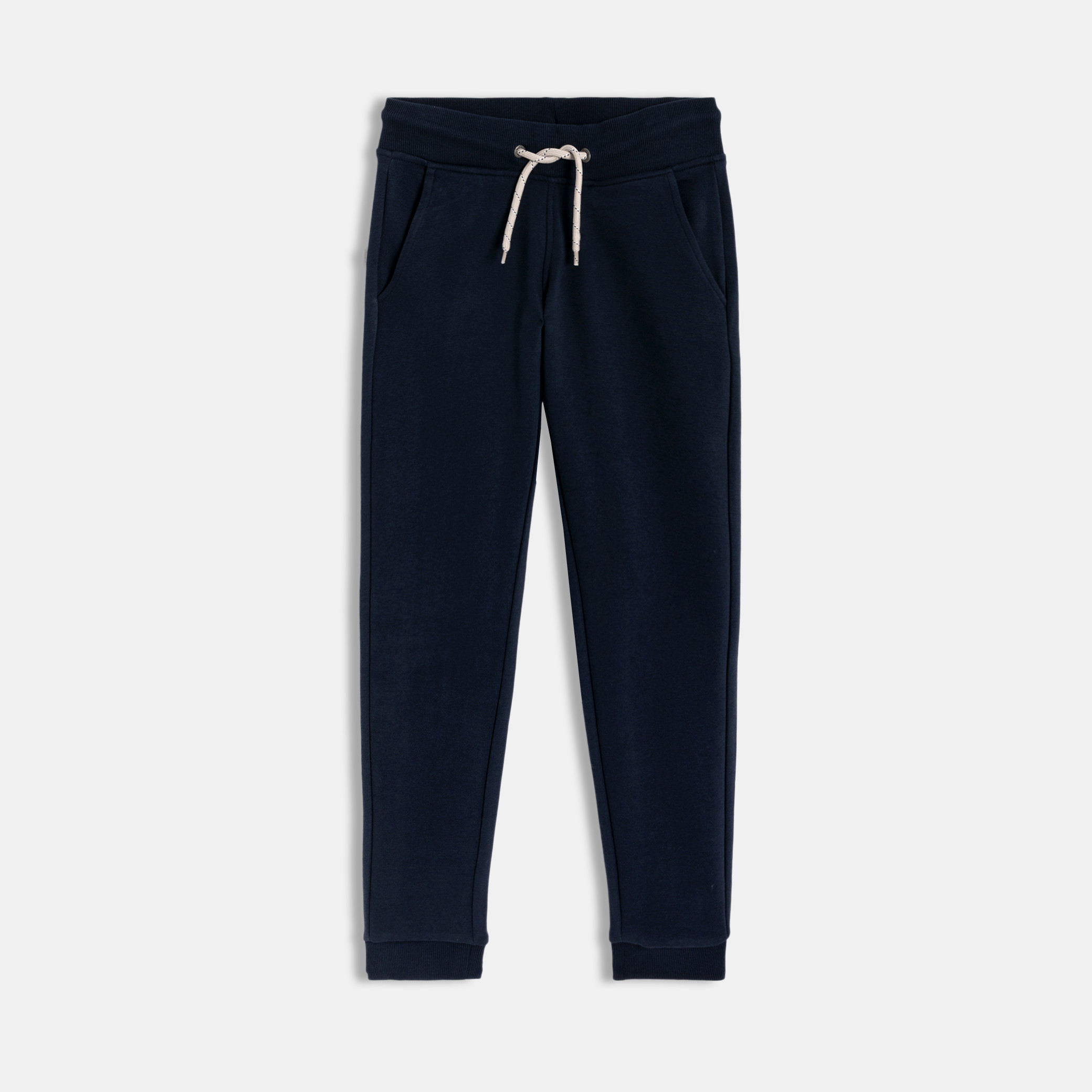 Pantalon de jogging en molleton bleu garçon - Bleu navy