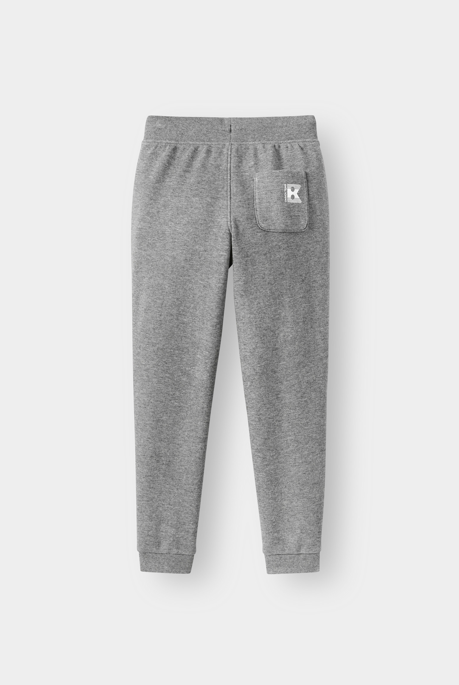 Pantalon de jogging en molleton bleu garçon - Gris chiné moyen