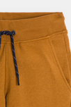 Pantalón de jogging de muletón marrón niño 2