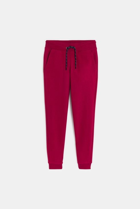 Pantalon de jogging en molleton marron clair Garçon