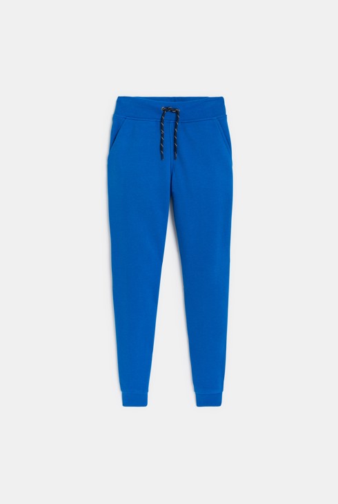 Blaue Jogginghose aus Molton für Jungen 2