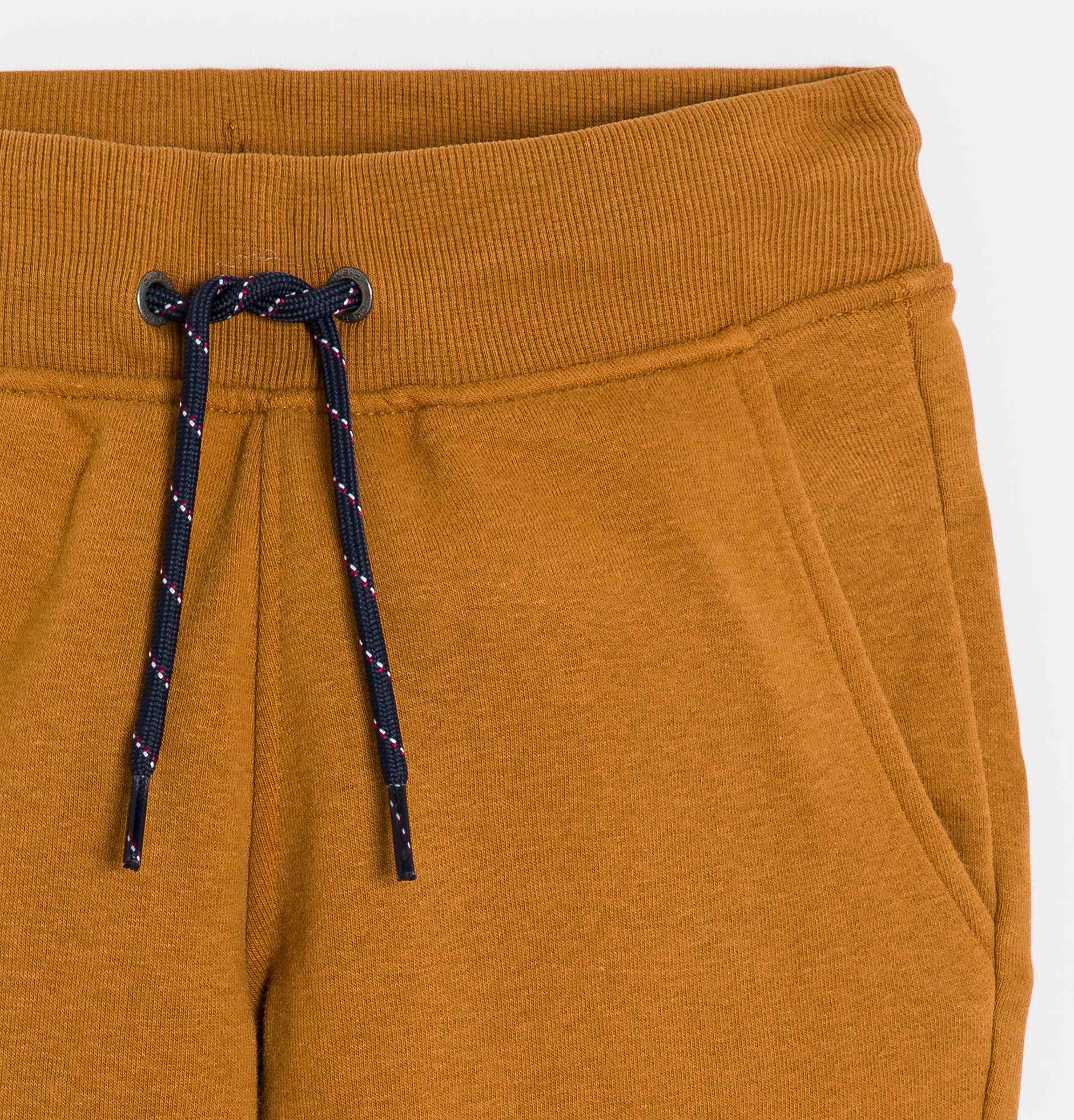 Pantalón de jogging de muletón marrón niño 2