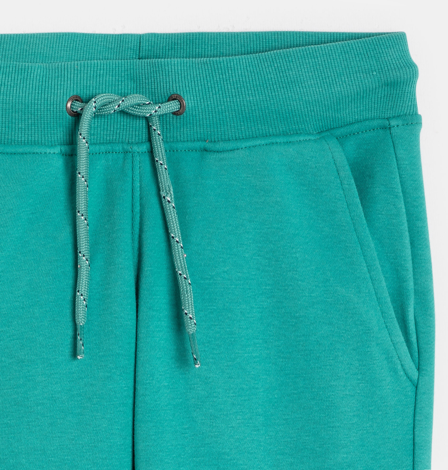 Zelene sportske hlače od flisa za dječake 2