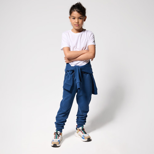 Pantalon De Jogging En Molleton Bleu Garçon - Bleu Agate - 5A - OKAIDI