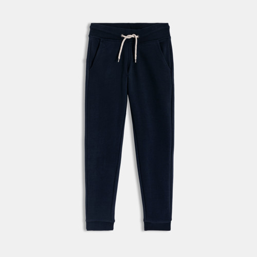 Pantalon De Jogging En Molleton Bleu Garçon - Bleu Navy - 4A - OKAIDI