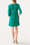 Robe évasée unie de maternité 2