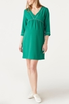 Robe évasée unie de maternité 5