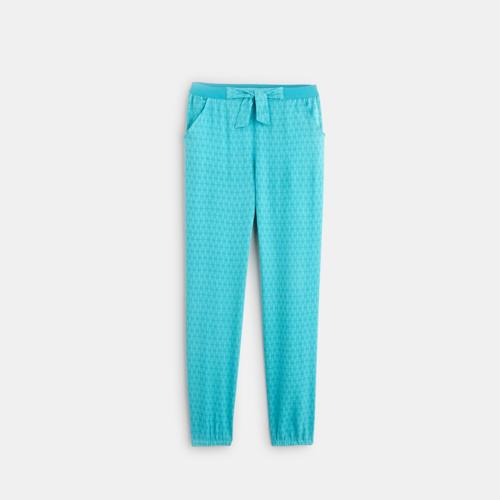 Pantalon 2024 fluide turquoise