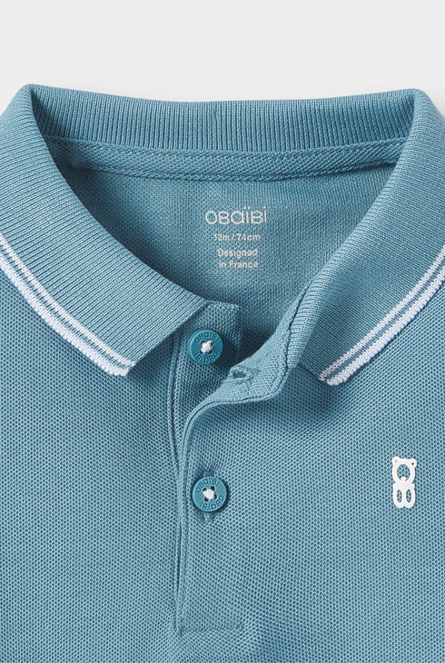 Poloshirt blau Kleinkind Junge